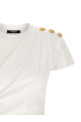 3 buttons T-shirt Black-grey