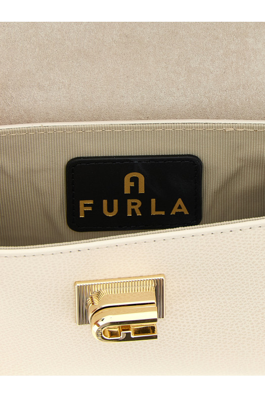 'Furla 1927' mini crossbody bag White
