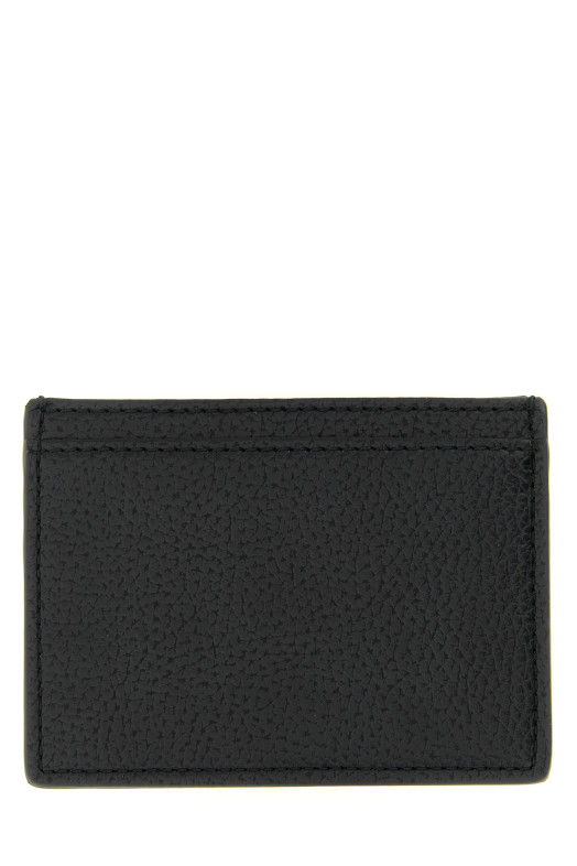 Orb logo card holder Black