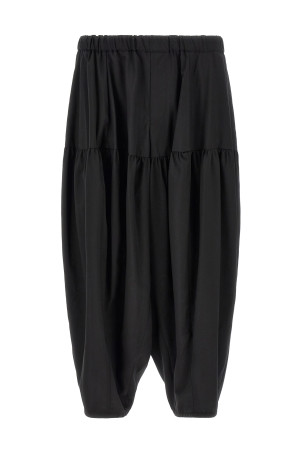 Barrel leg pants Black