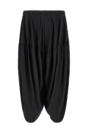Barrel leg pants Black