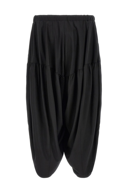 Barrel leg pants Black