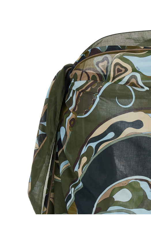 'Orchidee' sarong skirt Multicolor