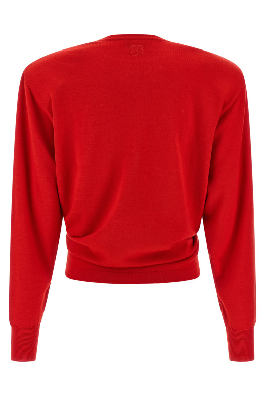 '19' sweater Red