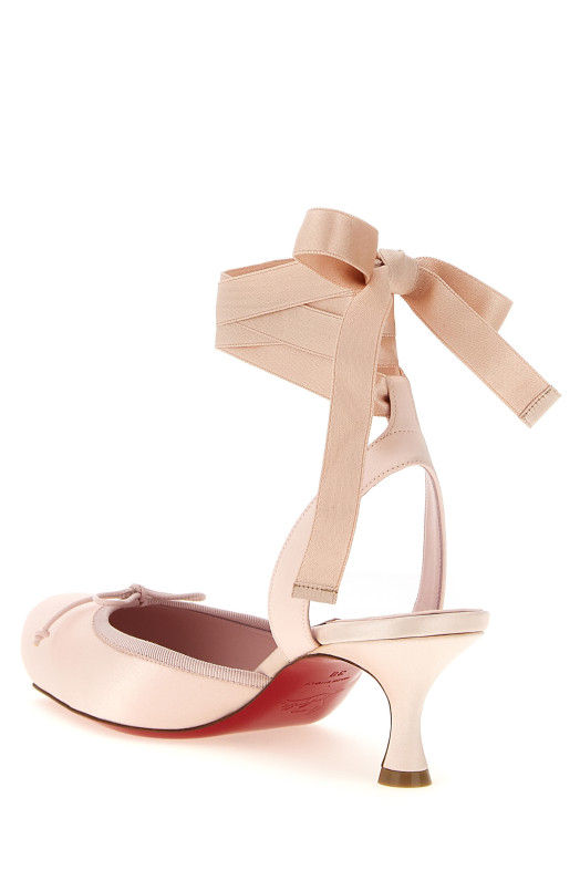 'Cassia Lace Up' pumps Pink