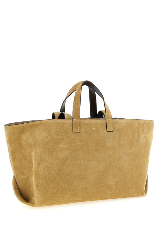 'Le Drummer' large shopping bag Brown
