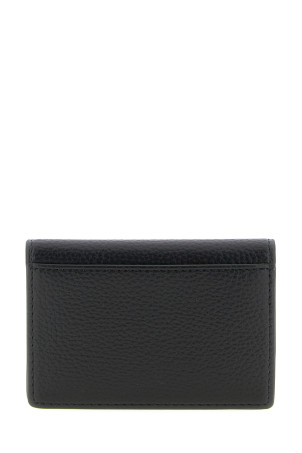 Orb logo card holder Black