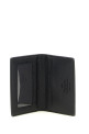 Orb logo card holder Black