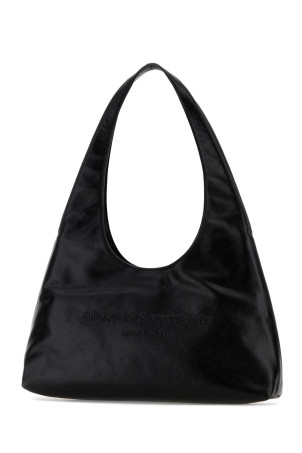 Black leather small Pike shoulder bag ALEXANDER WANG (20226K39L)