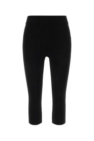 Черные трикотажные леггинсы Black MAGDA BUTRYM (371526)