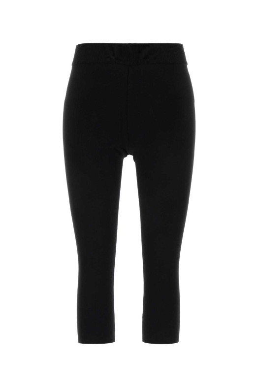 Черные трикотажные леггинсы Black MAGDA BUTRYM (371526)