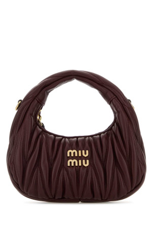 Grape nappa leather mini Wander handbag MIU MIU (5BP078AN88)