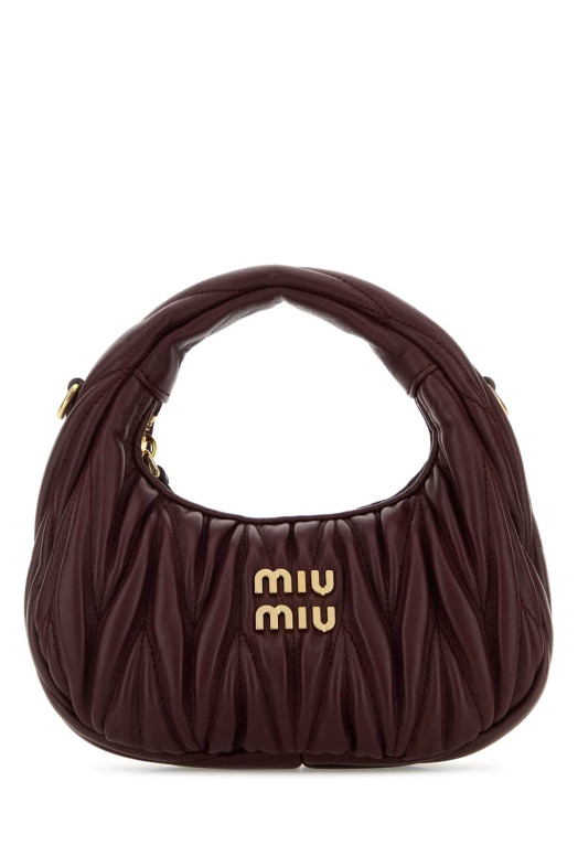 Grape nappa leather mini Wander handbag MIU MIU (5BP078AN88)