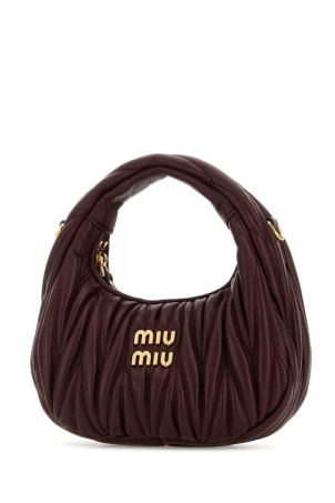 Grape nappa leather mini Wander handbag MIU MIU (5BP078AN88)