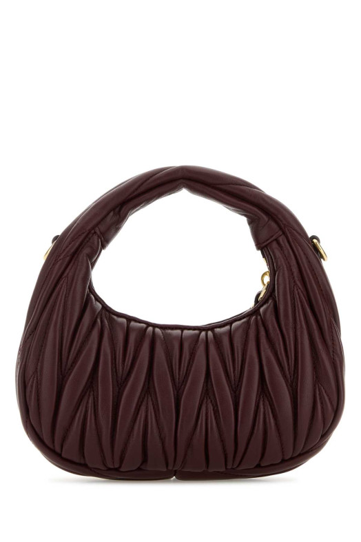 Grape nappa leather mini Wander handbag MIU MIU (5BP078AN88)