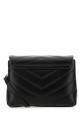 Black leather toy Loulou crossbody bag Black SAINT LAURENT (678401DV706)