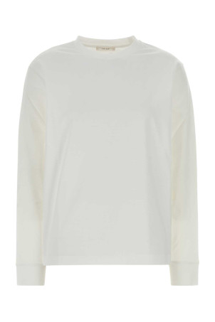 White cotton oversize Ciles t-shirt THE ROW (6891SK220)