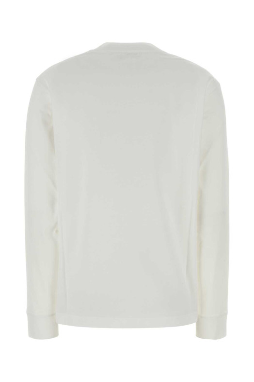 Белая хлопковая футболка Ciles свободного кроя от THE ROW (6891SK220)