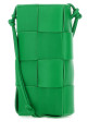 Grass green leather phone case BOTTEGA VENETA (730541VCQC4)