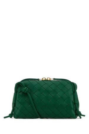 Grass green leather Concert crossbody bag BOTTEGA VENETA (794258VCPP1)