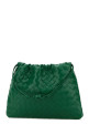 Grass green leather medium clutch BOTTEGA VENETA (796728V3IV1)