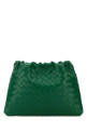 Grass green leather medium clutch BOTTEGA VENETA (796728V3IV1)