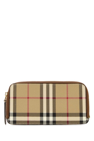 Printed canvas card holder BURBERRY (8109805)