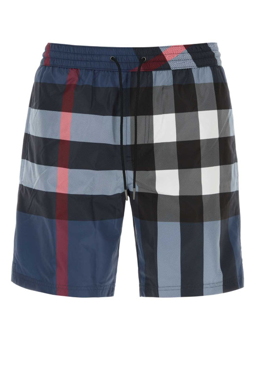 Printed polyester swimming shorts BURBERRY (8112685)