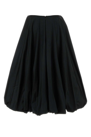 Black polyester blend skirt Black BALENCIAGA (872332TJO61)