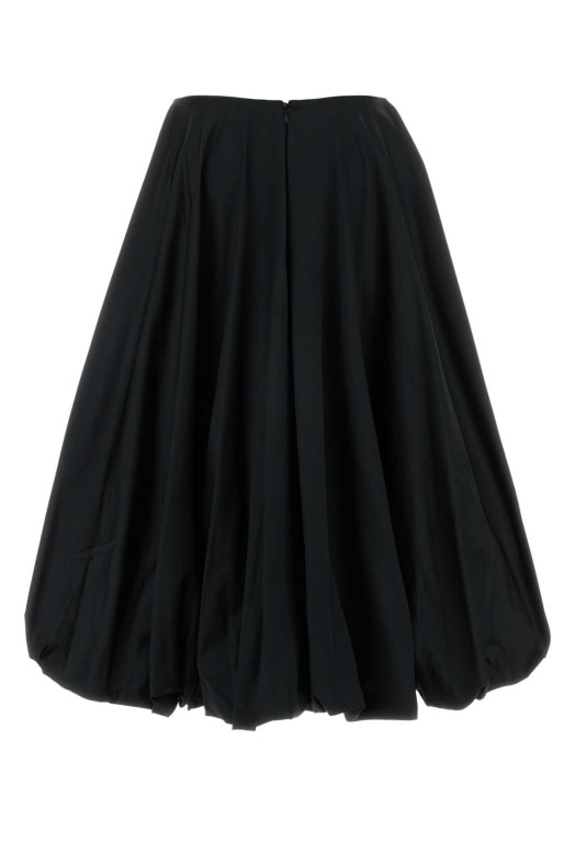 Black polyester blend skirt Black BALENCIAGA (872332TJO61)