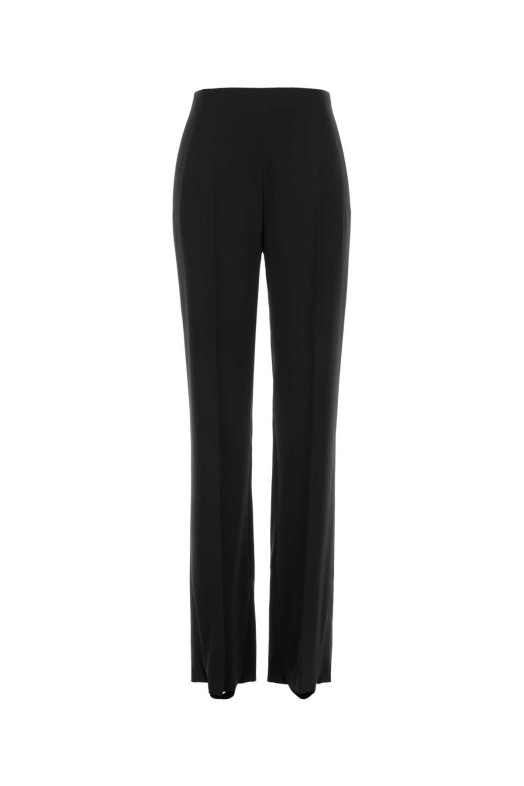 Black stretch satin pant Black VALENTINO GARAVANI (8B0RB785A8H)