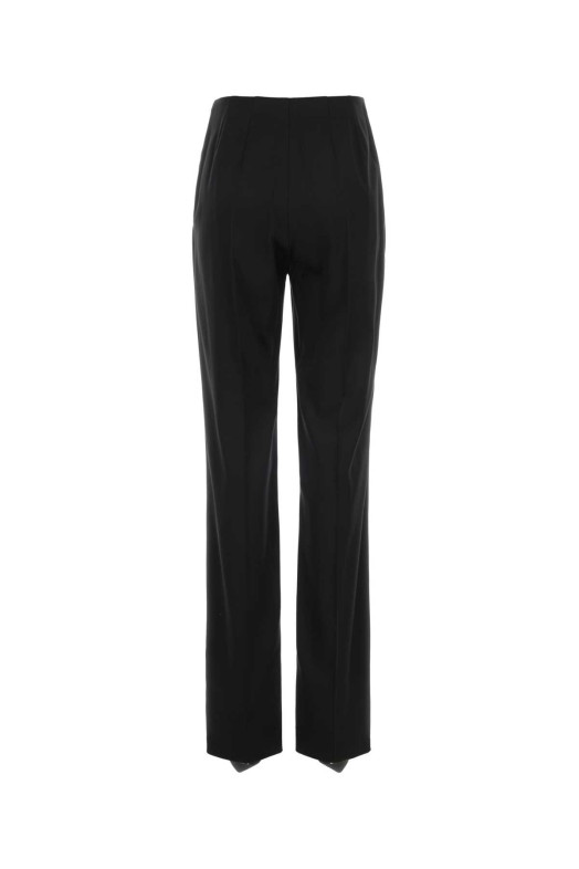Black stretch satin pant Black VALENTINO GARAVANI (8B0RB785A8H)