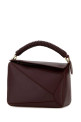 Aubergine leather small Puzzle handbag LOEWE (A510S21XDA)
