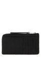 Black leather Puzzle card holder Black LOEWE (C510G17X05)