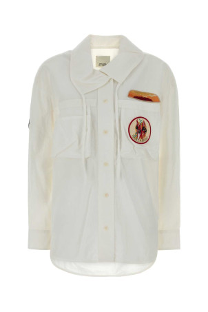 White jersey Chely shirt ISABEL MARANT (CH0314FAD2I01I)