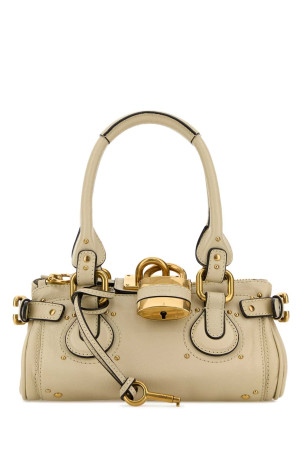 Sand leather small Paddington handbag CHLOE (CH26SS805P75)