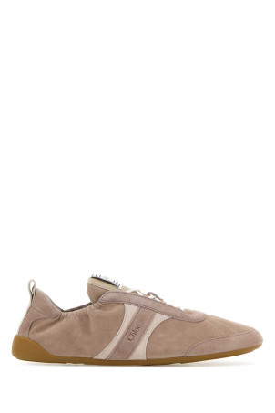 Cappuccino suede ChloÃ¨ Kick sneakers CHLOE (CH26U15RWT)