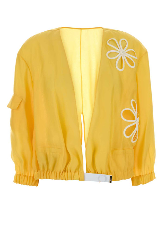 Yellow organza jacket FENDI (FJ7693AW9P)