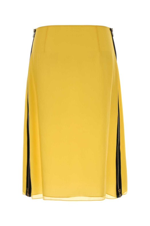 Yellow organza skirt FENDI (FQ7735AW9P)
