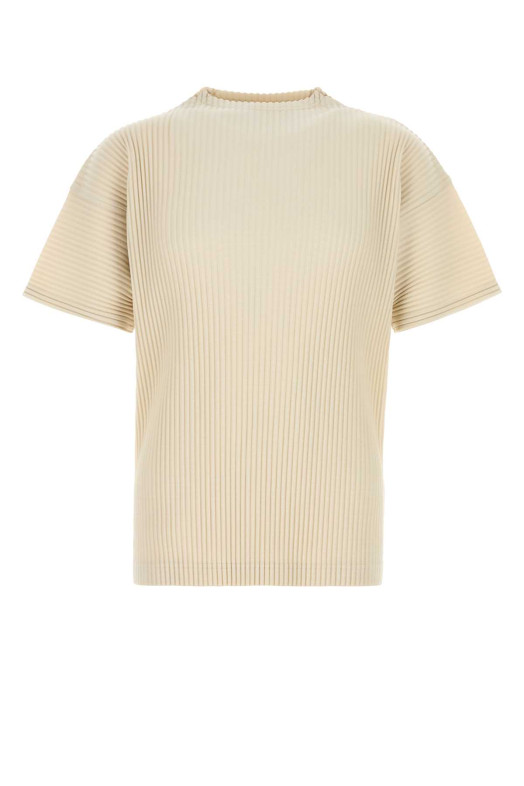 Sand polyester t-shirt HOMME PLISSE' ISSEY MIYAKE (HP66JK033)