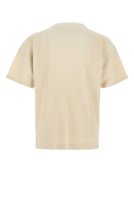 Sand polyester t-shirt HOMME PLISSE' ISSEY MIYAKE (HP66JK033)