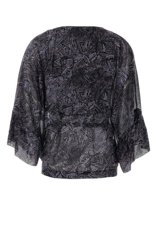 Блузка из шелка с принтом Tekia от ISABEL MARANT (HT0864FAD2J05I)
