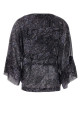 Блузка из шелка с принтом Tekia от ISABEL MARANT (HT0864FAD2J05I)