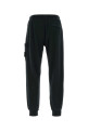 Black cotton joggers Black STONE ISLAND (L1S156200021S0051)