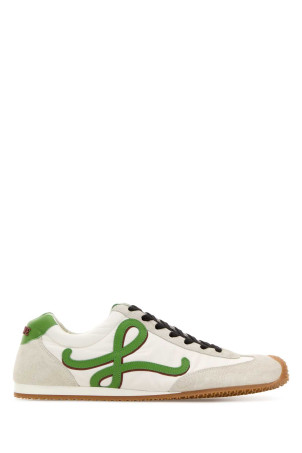 Multicolor canvas and suede Ballet Runner 2.0 sneakers LOEWE (MBR2282X06)