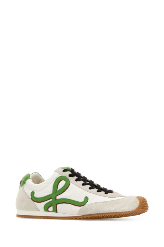 Multicolor canvas and suede Ballet Runner 2.0 sneakers LOEWE (MBR2282X06)