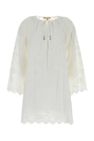 White cotton dress White MICHAEL BY MICHAEL KORS (MS680R0KPX)