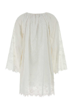 White cotton dress White MICHAEL BY MICHAEL KORS (MS680R0KPX)