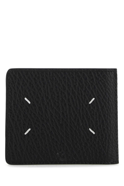 Black leather wallet MAISON MARGIELA (SA1UI0016P4455)