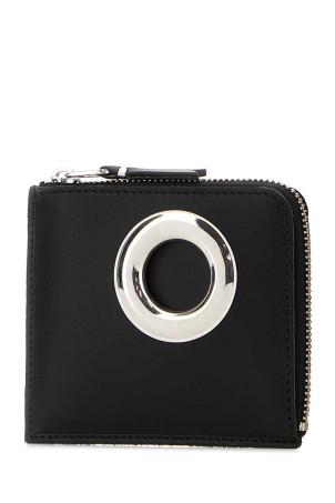 Black leather card holder Black COMME DES GARCONS (SA3100SE)